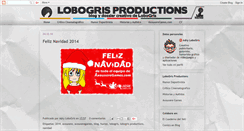 Desktop Screenshot of lobogrisproductions.blogspot.com