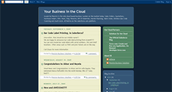 Desktop Screenshot of businessinthecloud.blogspot.com