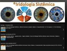 Tablet Screenshot of iridologiasistemica.blogspot.com