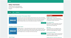Desktop Screenshot of dailymekanicmirror03.blogspot.com