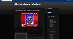 Desktop Screenshot of elhomicidioenelvalle.blogspot.com