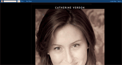 Desktop Screenshot of catherineverdon.blogspot.com