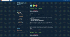 Desktop Screenshot of mrsleamankindergarten.blogspot.com