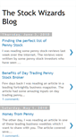 Mobile Screenshot of penny-stock-thestockwizards.blogspot.com