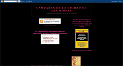 Desktop Screenshot of campanhasdelasdiosas.blogspot.com