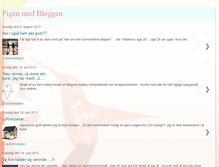 Tablet Screenshot of pigenogbloggen.blogspot.com