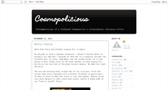 Desktop Screenshot of cosmopolicious.blogspot.com