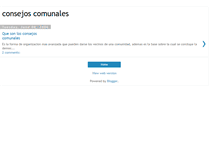 Tablet Screenshot of consejoscomunales.blogspot.com