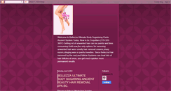 Desktop Screenshot of bellezzasugaring.blogspot.com