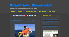 Desktop Screenshot of internationalfishingnews.blogspot.com