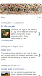Mobile Screenshot of hverdagssyslerier.blogspot.com