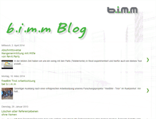 Tablet Screenshot of bimmgmbh.blogspot.com