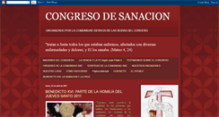 Desktop Screenshot of congresodesanacion.blogspot.com