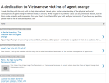 Tablet Screenshot of dioxinvietnam.blogspot.com