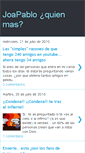 Mobile Screenshot of joapabloscarlet.blogspot.com