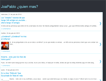 Tablet Screenshot of joapabloscarlet.blogspot.com
