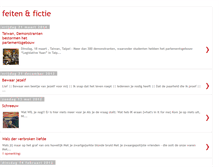 Tablet Screenshot of feitenfictie.blogspot.com