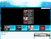 Tablet Screenshot of djfreedownload.blogspot.com