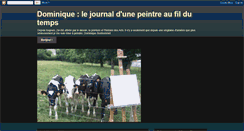 Desktop Screenshot of latelierdedominique.blogspot.com