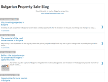 Tablet Screenshot of bulgarianpropertysale.blogspot.com