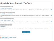 Tablet Screenshot of grandadssweettea-itsinthetaste.blogspot.com