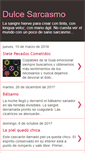 Mobile Screenshot of dulcesarcasmo.blogspot.com