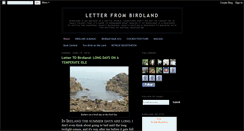 Desktop Screenshot of letterfrombirdland.blogspot.com