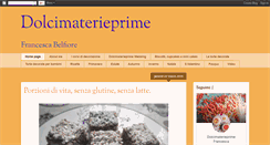 Desktop Screenshot of dolcimaterieprime.blogspot.com