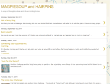 Tablet Screenshot of magpiesoupandhairpins.blogspot.com