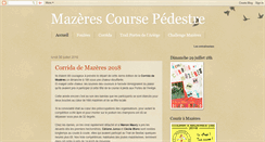 Desktop Screenshot of mazeres-course-pedestre.blogspot.com