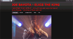 Desktop Screenshot of joebavotaelvistheking.blogspot.com