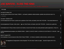 Tablet Screenshot of joebavotaelvistheking.blogspot.com