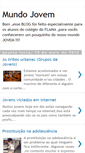 Mobile Screenshot of mundojovem-flama.blogspot.com