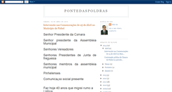 Desktop Screenshot of pontedaspoldras.blogspot.com