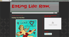 Desktop Screenshot of eatingliferaw.blogspot.com