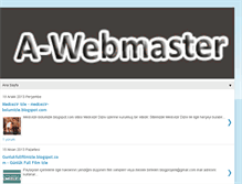 Tablet Screenshot of a-webmaster.blogspot.com