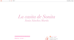 Desktop Screenshot of lacasitadesonita.blogspot.com