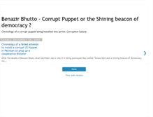 Tablet Screenshot of benazirbhuttocorruption.blogspot.com