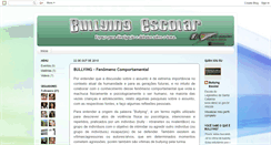 Desktop Screenshot of enfrentamentoaobullyingescolar.blogspot.com