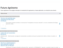 Tablet Screenshot of futuroagronomo.blogspot.com