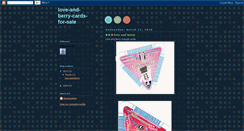Desktop Screenshot of love-and-berry-cards-for-sale.blogspot.com