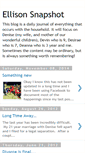 Mobile Screenshot of ellisonsnapshot.blogspot.com