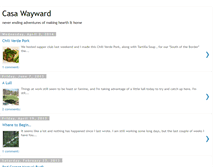 Tablet Screenshot of casawayward.blogspot.com