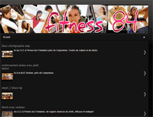 Tablet Screenshot of fitness84.blogspot.com