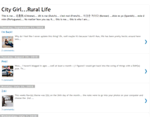 Tablet Screenshot of citygirl-rurallife.blogspot.com