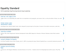 Tablet Screenshot of equalitystandard.blogspot.com