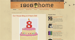 Desktop Screenshot of 1916home.blogspot.com
