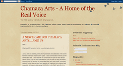 Desktop Screenshot of chamacaarts.blogspot.com