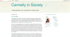 Desktop Screenshot of carmelly-in-society.blogspot.com