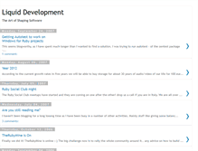 Tablet Screenshot of liquiddevelopment.blogspot.com